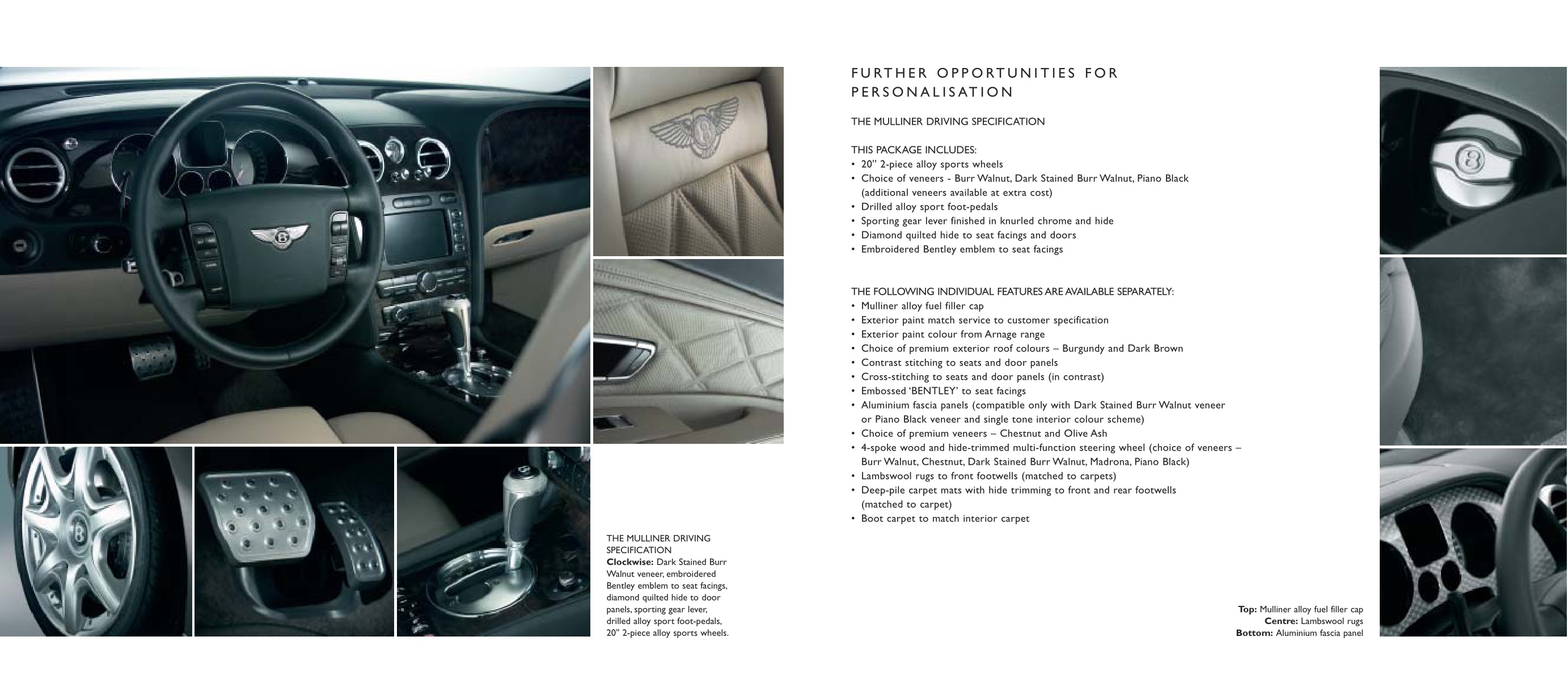 2008 Bentley Continental GTC Brochure Page 3